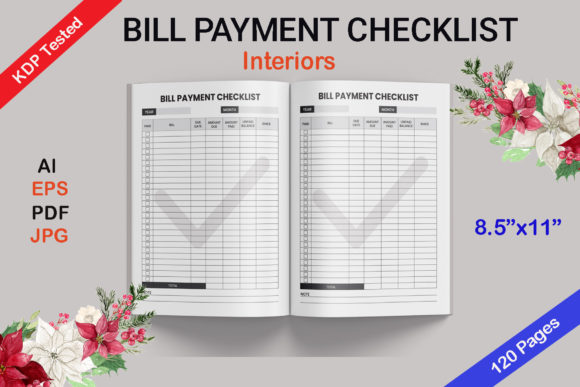 Bill Payment Checklist Interior PDF: A Comprehensive and Creative Design Solution