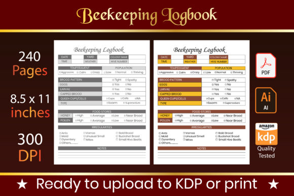 Effortless Beekeeping Logbook for KDP