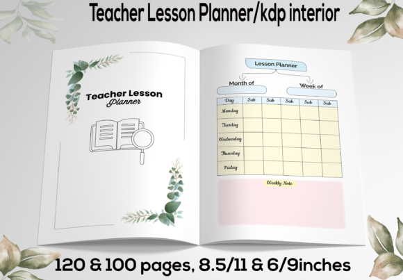 Effortless Teacher Lesson Planner for KDP