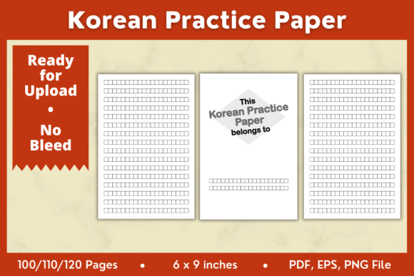Explore Creative Possibilities with Korean Practice Paper