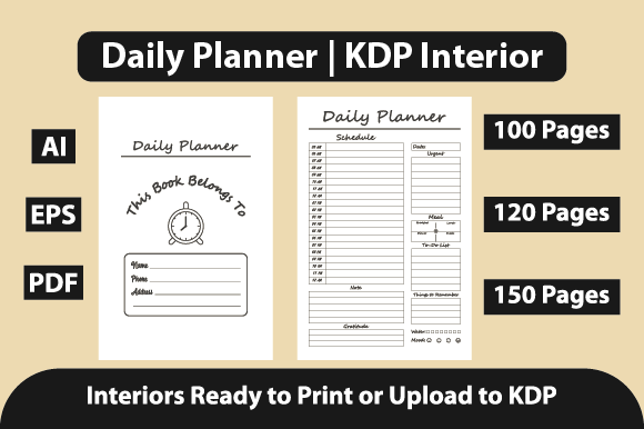 Hourly Daily Planner: Your Key to Productive Days