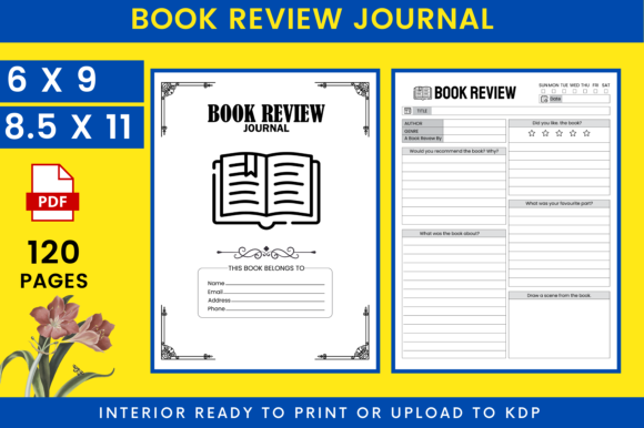KDP Book Review Journal: A Comprehensive Tool for Your Reading and Publishing Workflow