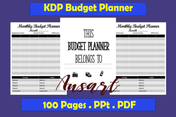 Master Your Finances with the KDP Monthly Budget Planner: A Comprehensive Guide