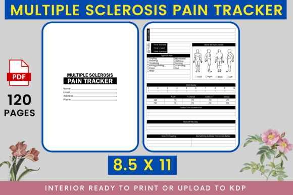 Mastering the Multiple Sclerosis Pain Tracker KDP Interior: A Comprehensive Guide