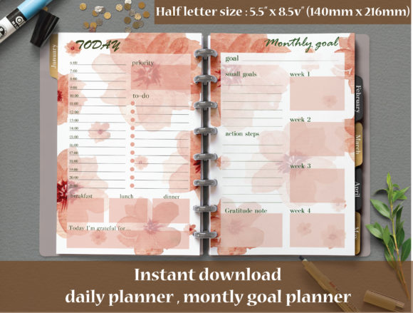 Maximize Your Productivity with the Goal and Daily Planner