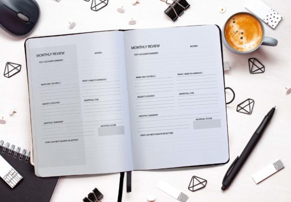Monthly Review Planner: The Ultimate Tool for KDP Publishers and Home Printers