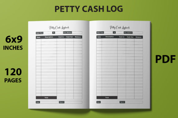 Optimizing Your Petty Cash Management with a KDP Interior Logbook
