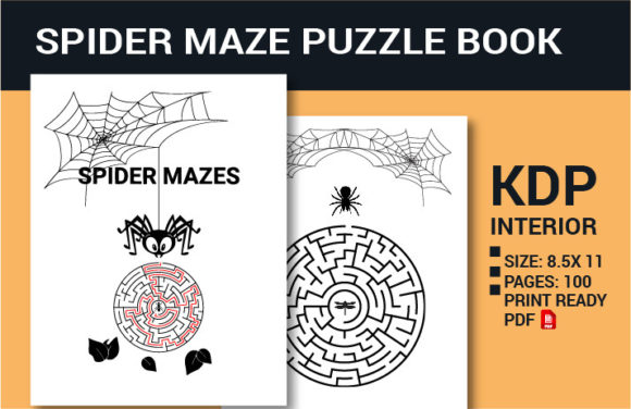 Spider Mazes Puzzle Book for Kids: A Fun and Engaging Learning Tool