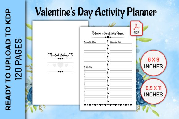 Valentines Day Activity Planner for KDP: A Comprehensive Guide